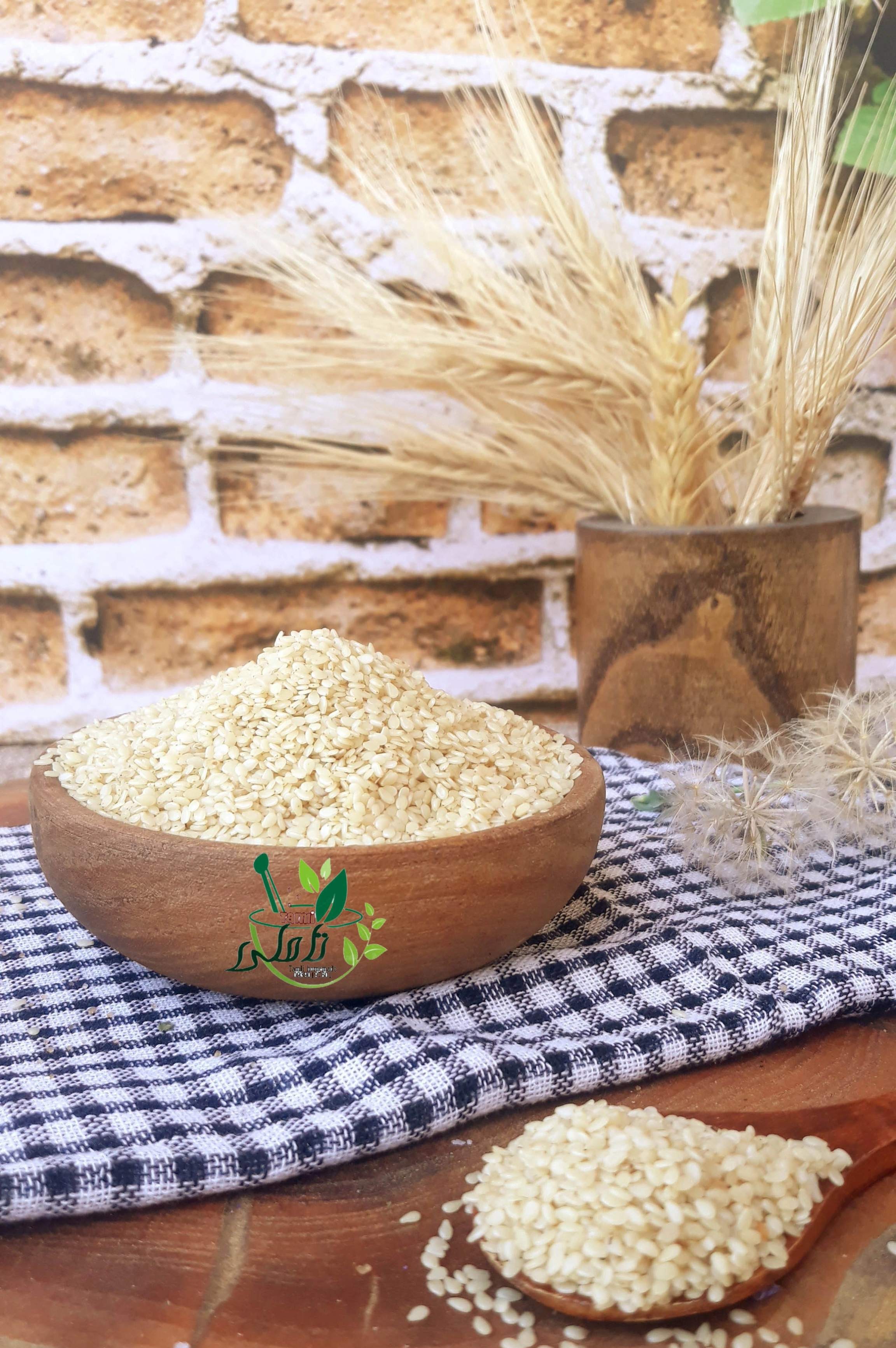 کنجد سفید چرب درجه 1 ایرانی